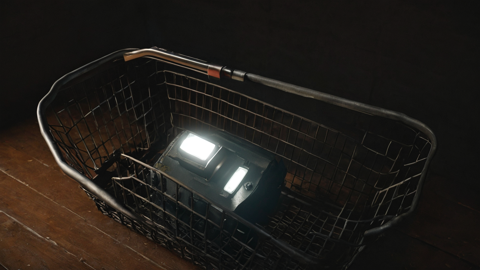 Manual override basket and physical switch